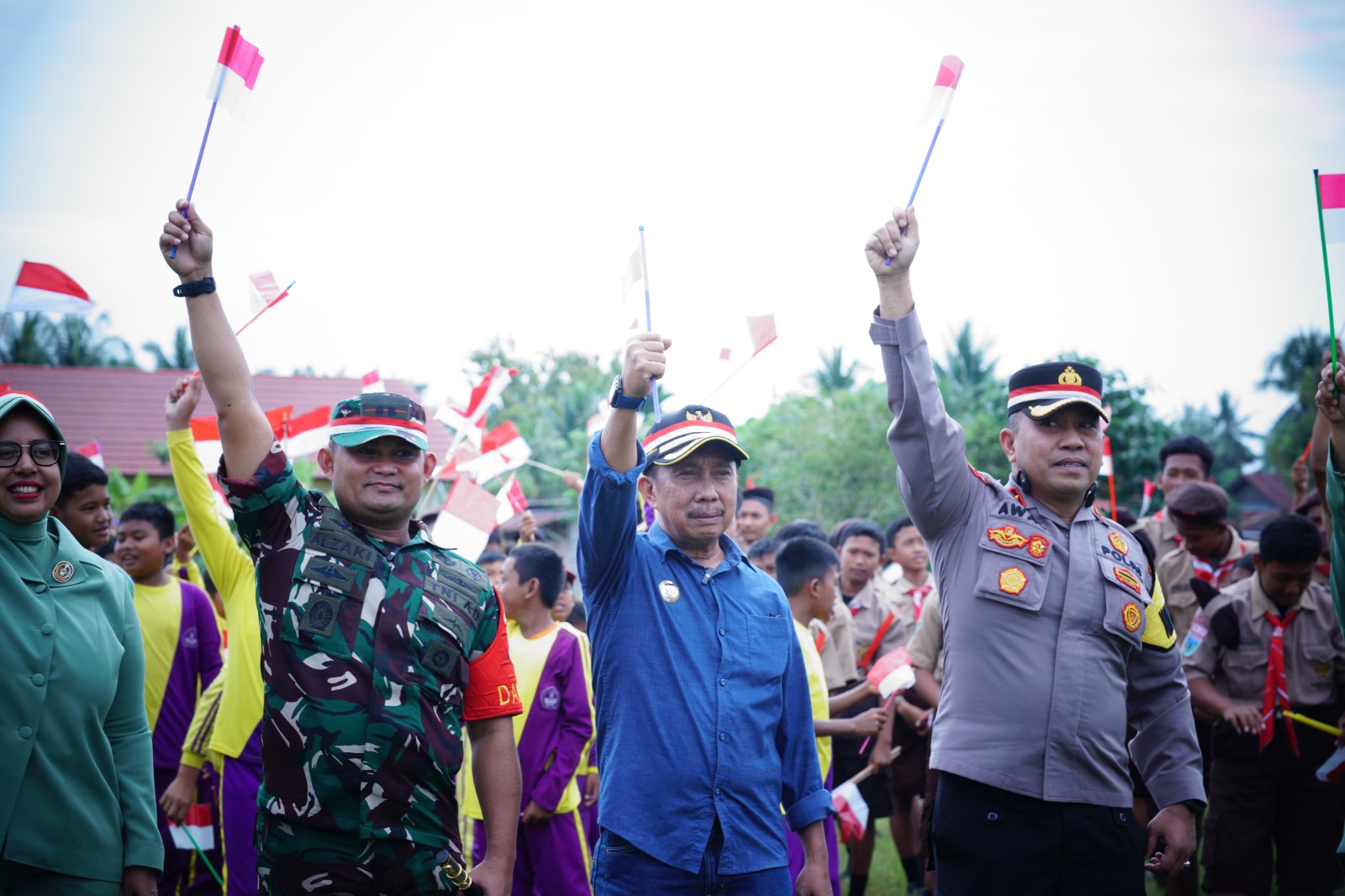 Pj Bupati Morowali Yusman Mahbub Dukung Pencanangan Kampung Pancasila di Desa Puntari Makmur