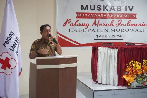 sekdakab-morowali-buka-acara-muskab-iv-pmi-tahun-2024