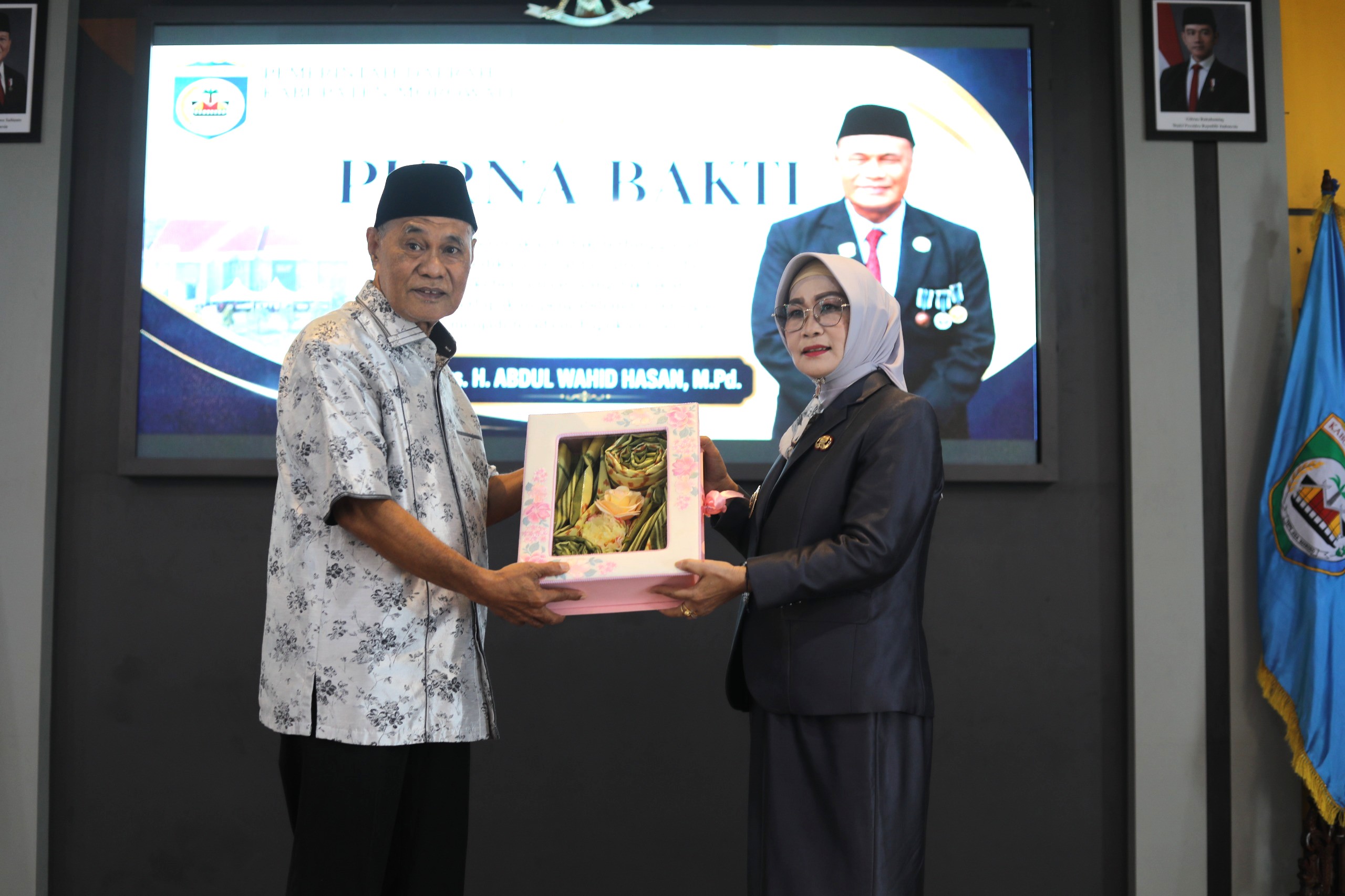 Pemkab Morowali Berikan Penghormatan dan Apresiasi pada Purna Bakti Drs. H. Abdul Wahid Hasan