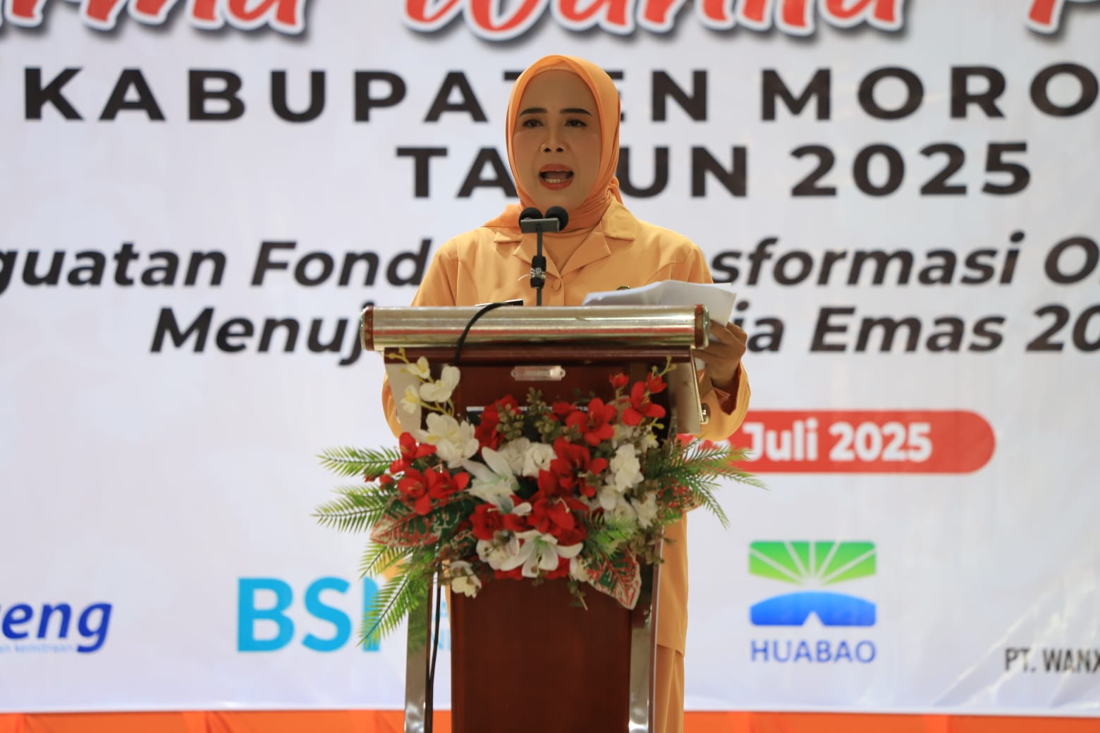 muskab-iv-dwp-morowali-ketua-dwp-fawakihah-yusman-tegaskan-komitmen-dukung-transformasi-menuju-indonesia-2045