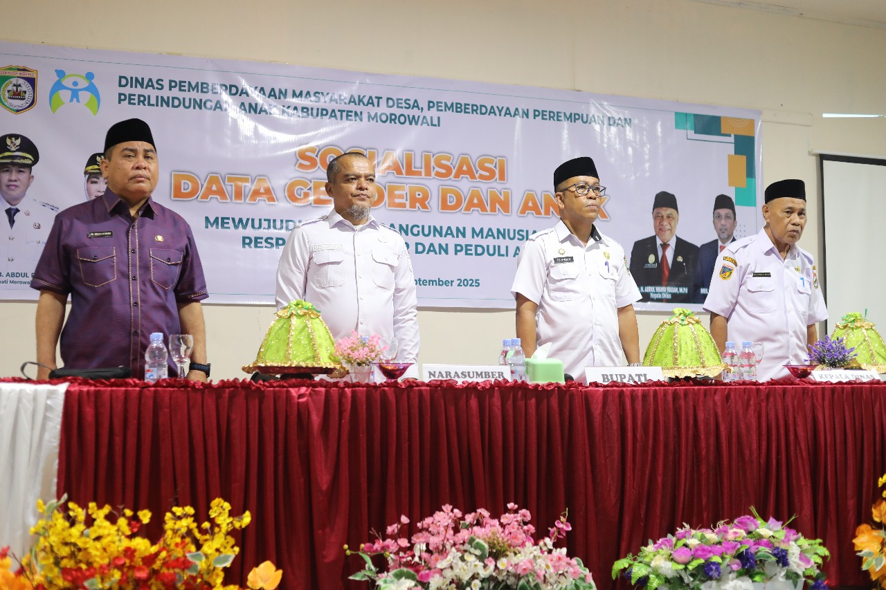 DPMDP3A Morowali Gelar Sosialisasi Data Gender dan Anak