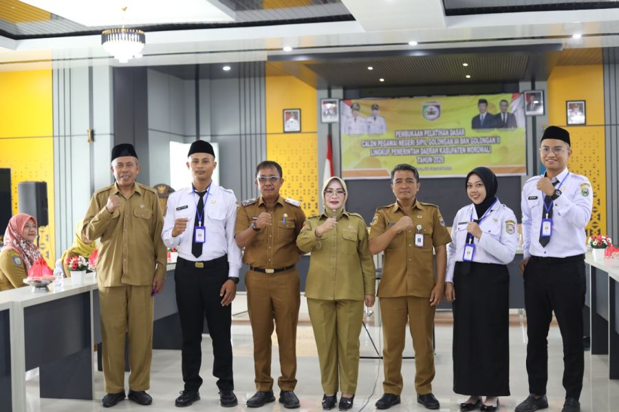 Pelatihan Dasar CPNS Kab. Morowali 2026 Resmi Dibuka, Wabup Iriane Iliyas Tekankan Integritas ASN