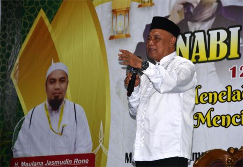 Pj Sekda Morowali Hadiri Perayaan Maulid Nabi Muhammad SAW di Ponpes Miftahul Khairat