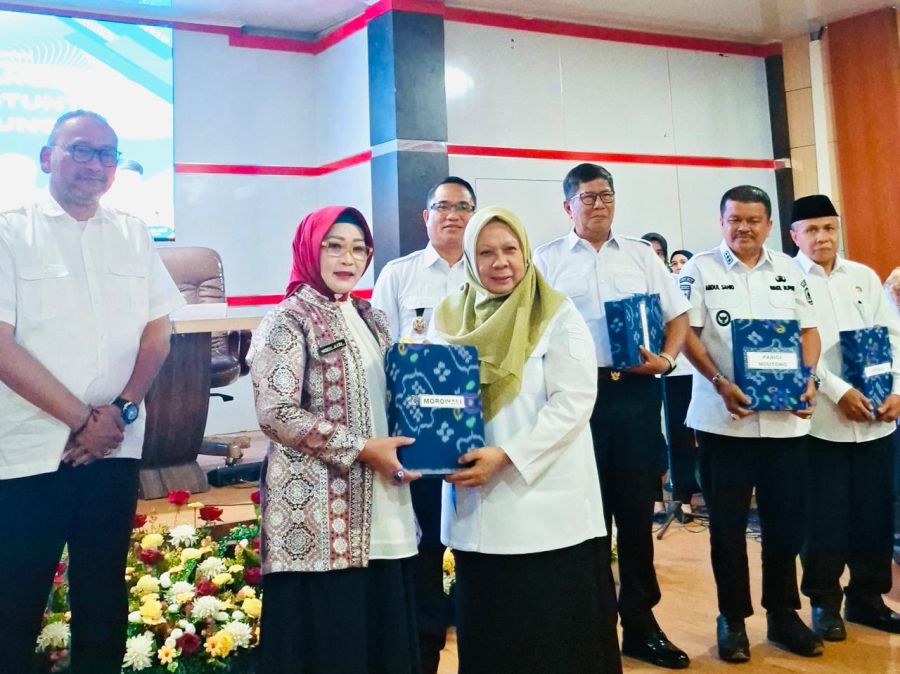 Wabup Morowali Iriane Iliyas Hadiri Rakor TKPKD dan TP3S se-Sulawesi Tengah