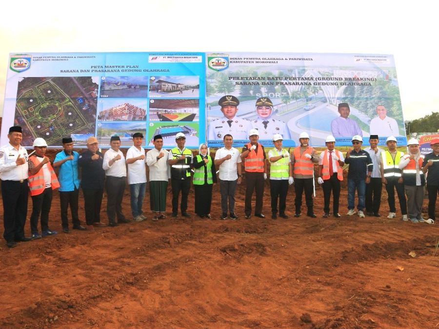 Pemkab Morowali Dukung Sukses Porprov 2026, Sports Center Mulai Dibangun