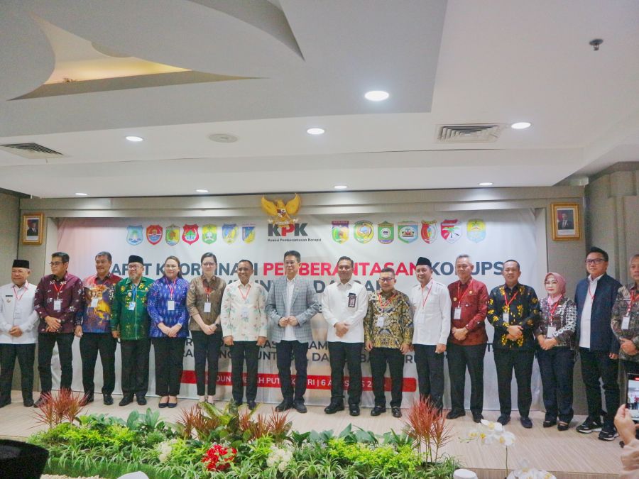 Pemkab Morowali Tegaskan Komitmen Antikorupsi di Rapat Koordinasi KPK RI