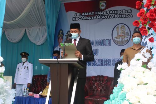 hadiri-hut-ke-18-kecamatan-witaponda-bupati-paparkan-program-capaian-kinerja-pemkab-morowali