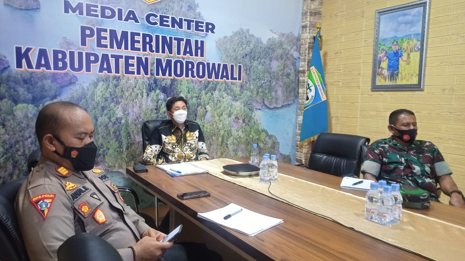 bupati-morowali-ikuti-rakor-penanganan-covid-19-di-sulawesi-tengah-berikut-arahan-gubernur