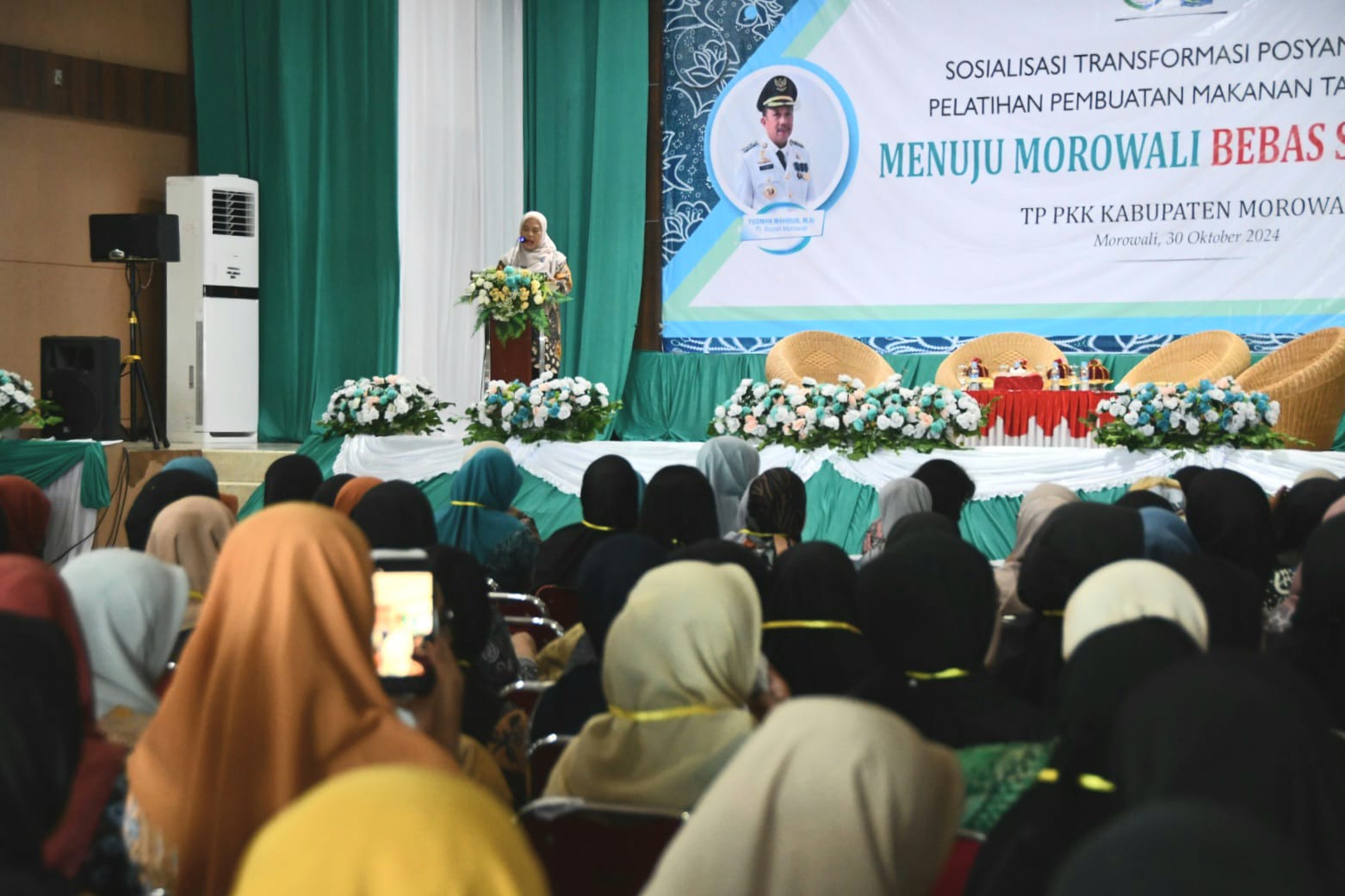 Menuju Morowali Bebas Stunting, TP-PKK Gelar Sosialisasi Transformasi Posyandu dan Pelatihan Pembuatan Makanan Tambahan