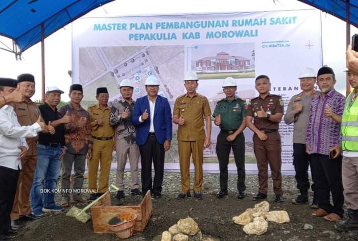 Dekatkan Pelayanan Kesehatan, Pemkab Morowali Bangun Rumah Sakit Umum Pepakulia di Bumi Ray