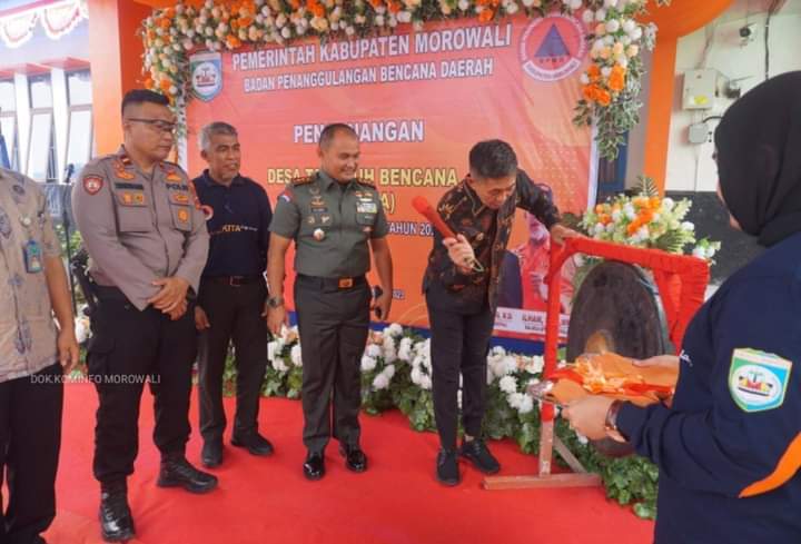 Pemkab Morowali Canangkan Desa Tangguh Bencana