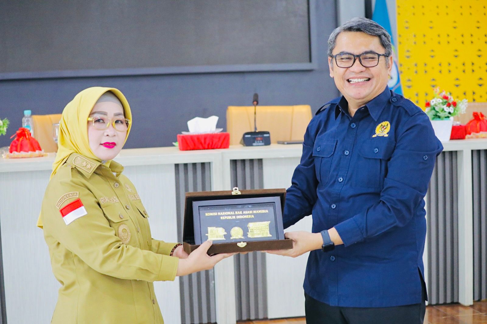 Pemkab Morowali bersama Komnas HAM Bahas Soal Dampak Pertambangan Nikel di Bidang Ketenagakerjaan dan Kesehatan