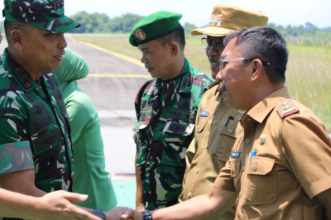 Kunker di Bumi Tepe Asa Moroso, Pangdam XXIII/PW Disambut Hangat Pemkab Morowali