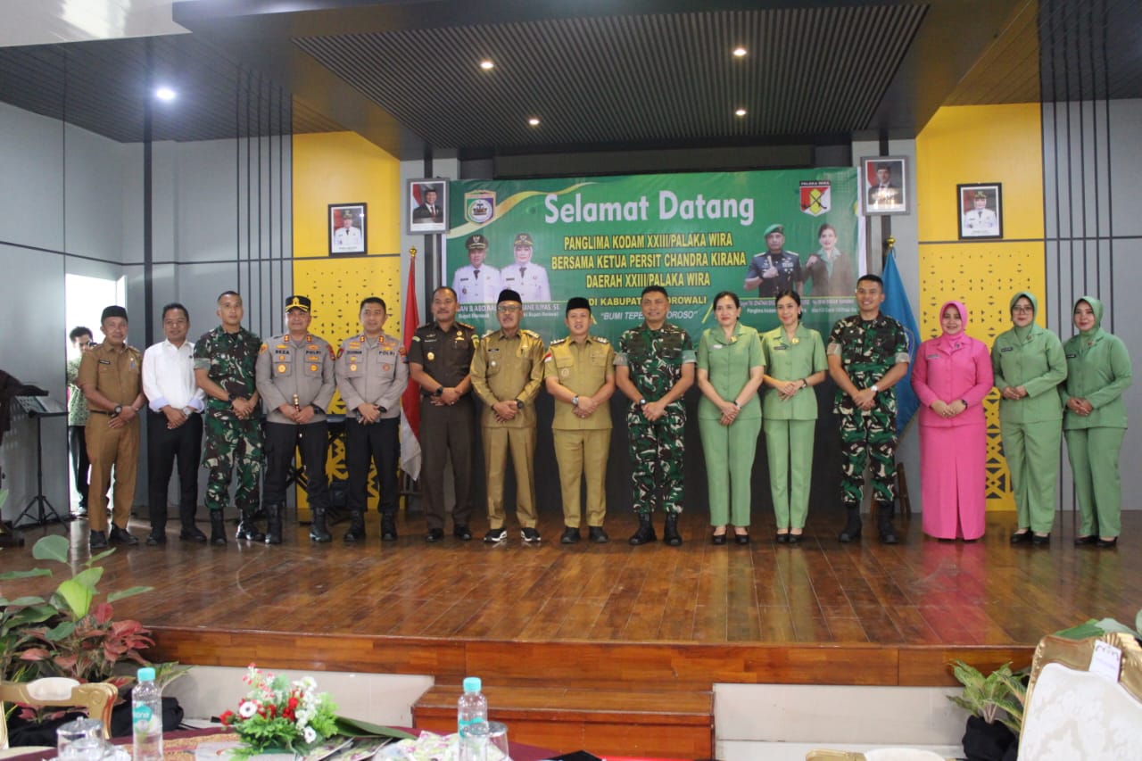 Pemkab Morowali Jamu Makan Siang Pangdam XXIII/Palaka Wira