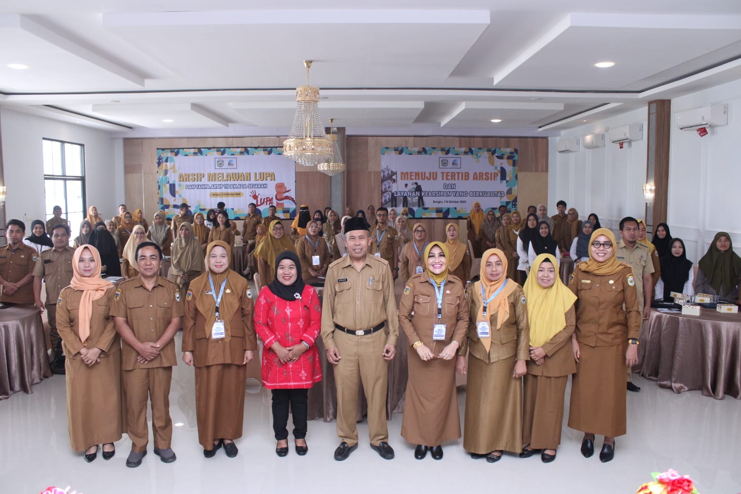 Dinas Perpustakaan dan Kearsipan Morowali Gelar Bimtek Pengelolaan Arsip Statis dan Digitalisasi
