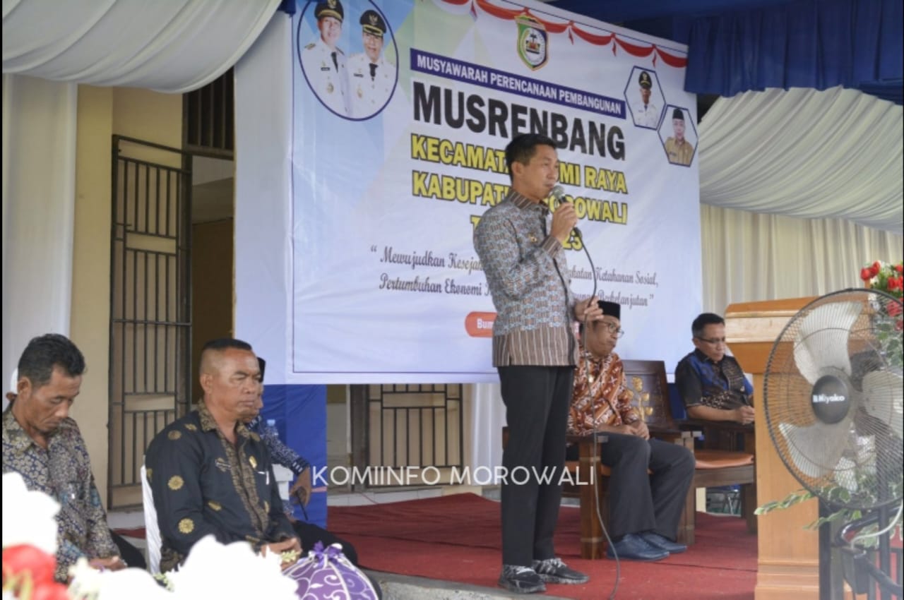 buka-musrenbang-di-bumi-raya-bupati-morowali-sampaikan-pentingnya-ketahanan-sosial-dalam-mewujudkan-kesejahteraan