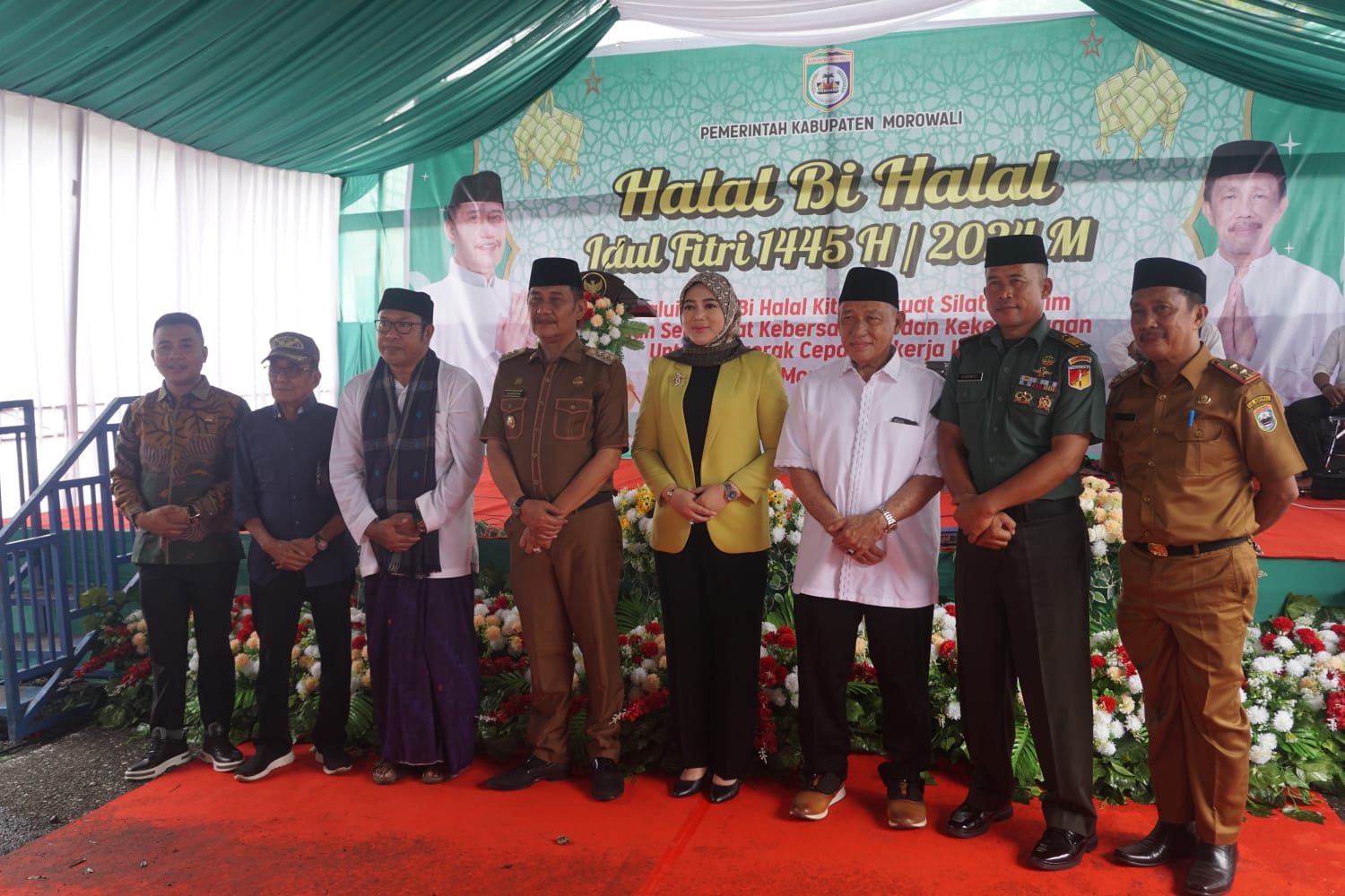 pasca-libur-lebaran-pemkab-morowali-gelar-halal-bihalal-bersama-seluruh-opd