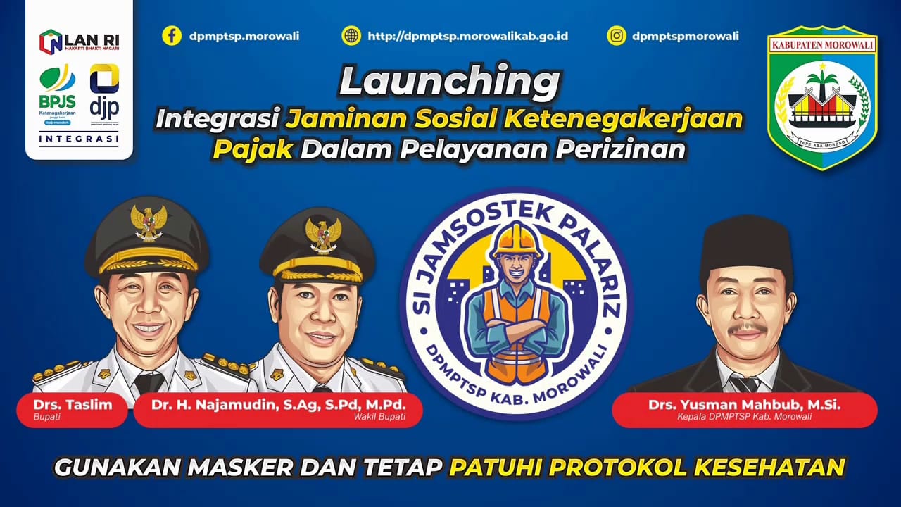 sukses-launching-proyek-perubahan-si-jamsostek-lapariz-ini-harapan-kadis-dpmptsp-morowali