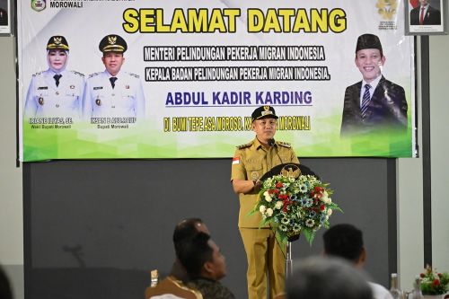 Pemkab Morowali Sambut Hangat Kunjungan Kerja Menteri P2MI/BP2MI RI