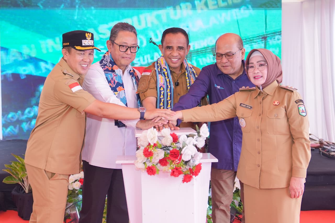 Bupati Morowali Hadiri Peresmian Infrastruktur Ketenagalistrikan Perdana, Kado Manis HUT ke-80 RI