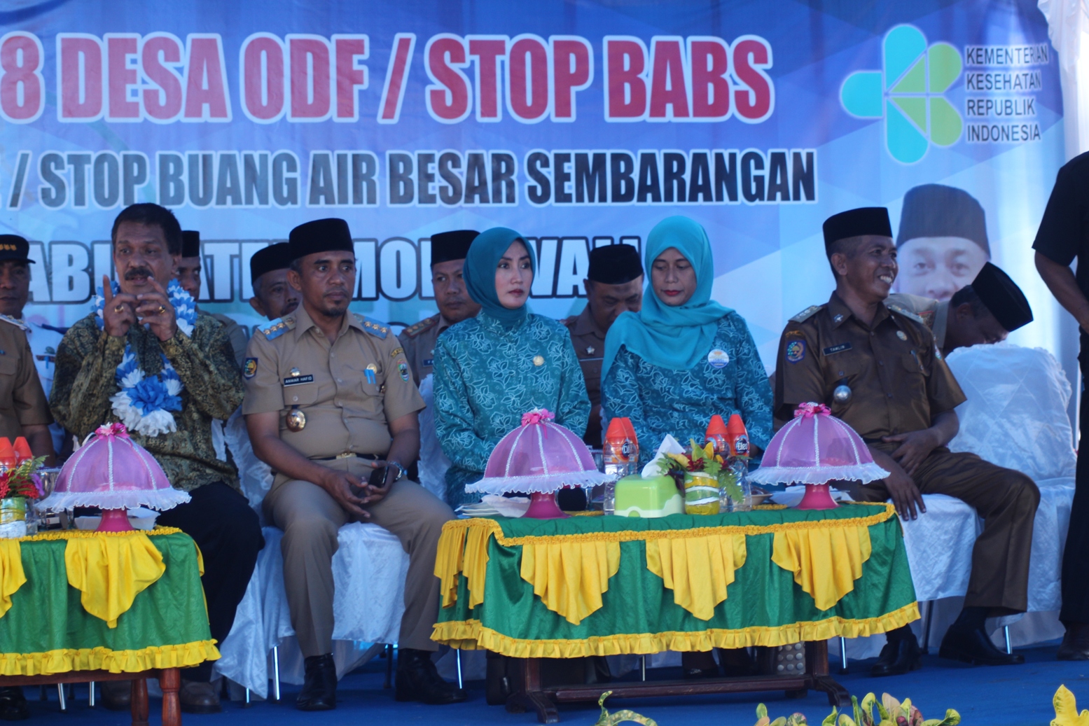 MOROWALI,DEKLARASIKAN STOP BUANG AIR BESAR SEMBARANGAN