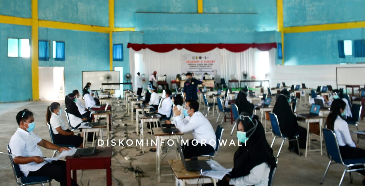 Kabupaten Morowali Bupati Morowali Tinjau Lokasi Pelaksanaan Skb Cpns Formasi 2019