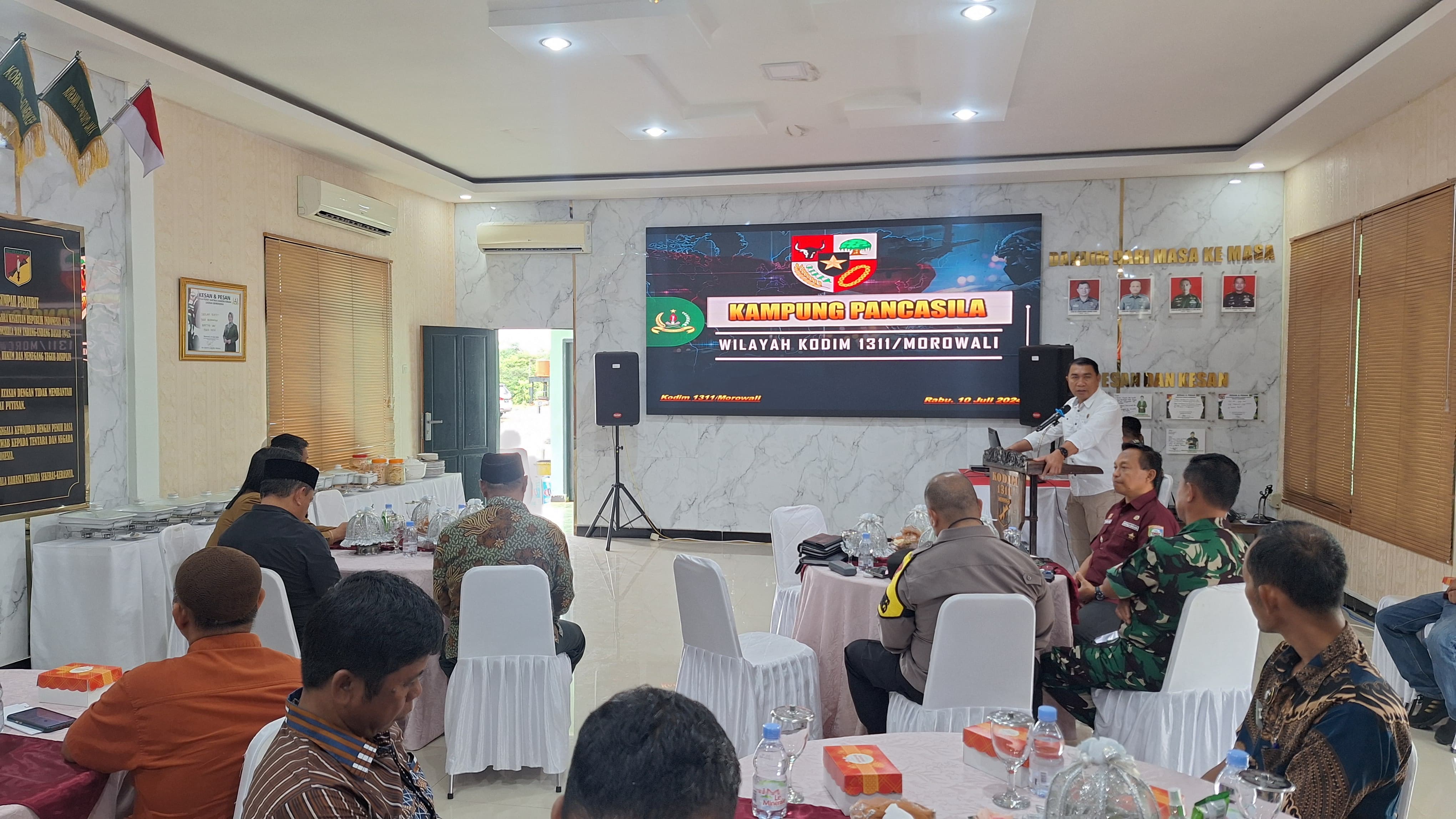 Pemkab Morowali, Matangkan Persiapan Pencanangan Kampung Pancasila Melalui Rakor Bersama Stakeholder.