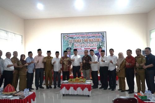 Drs. Harsono Lamusa Purna Tugas, Pj Bupati Morowali A Rachmansyah Ismail Sampaikan Apresiasi dan Penghargaan