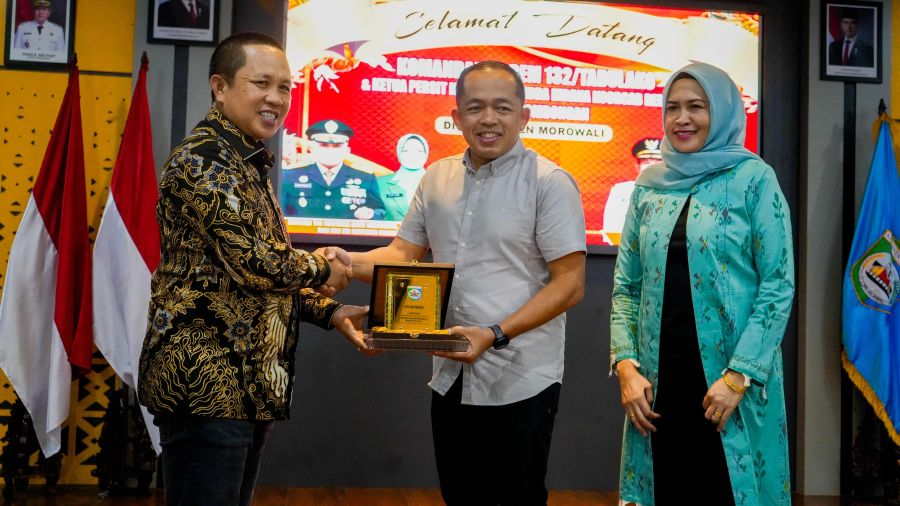 Pemda Morowali Gelar Malam Ramah Tamah Bersama Danrem 132/Tadulako