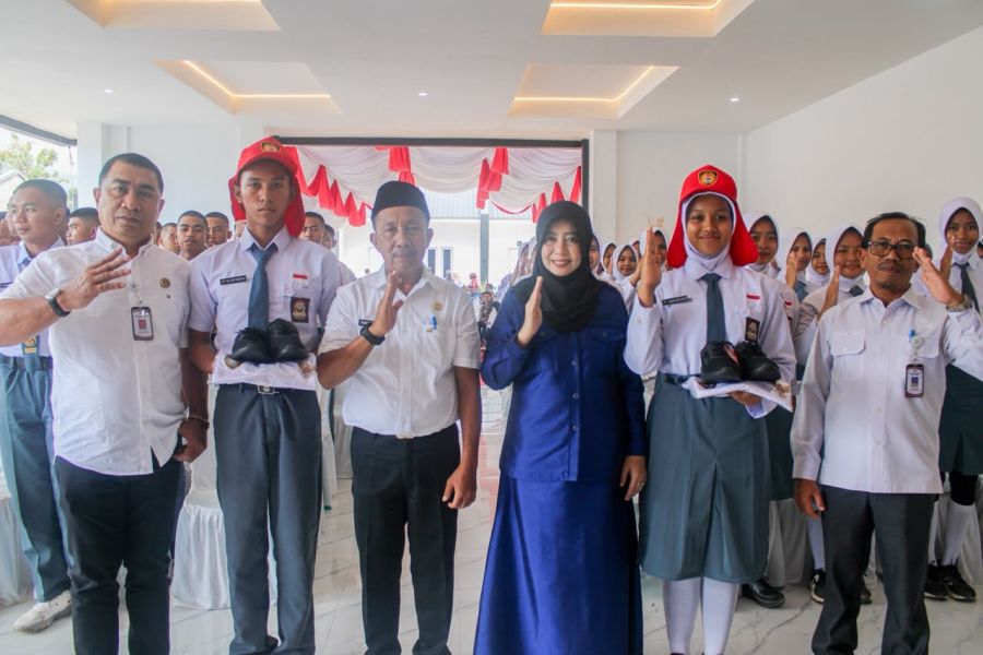 66 Calon Paskibraka Morowali Resmi Ikuti Pelatihan dan Karantina