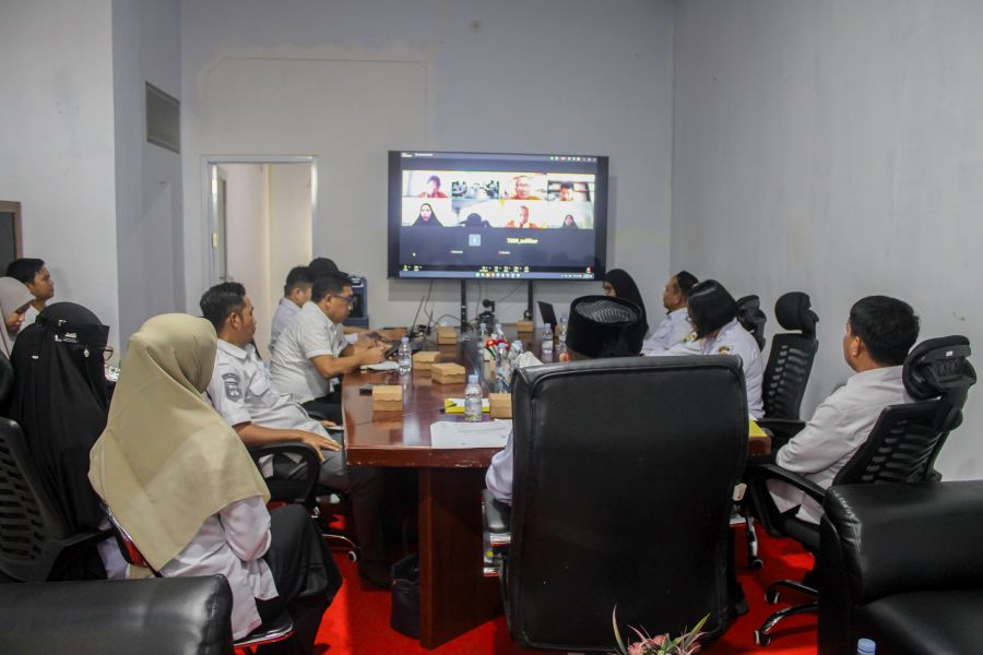 Diskominfo–SP Morowali dan BPS Gelar Zoom Meeting Interview Evaluasi Penyelenggaraan Statistik Sektoral (EPPS) Tahun 2026