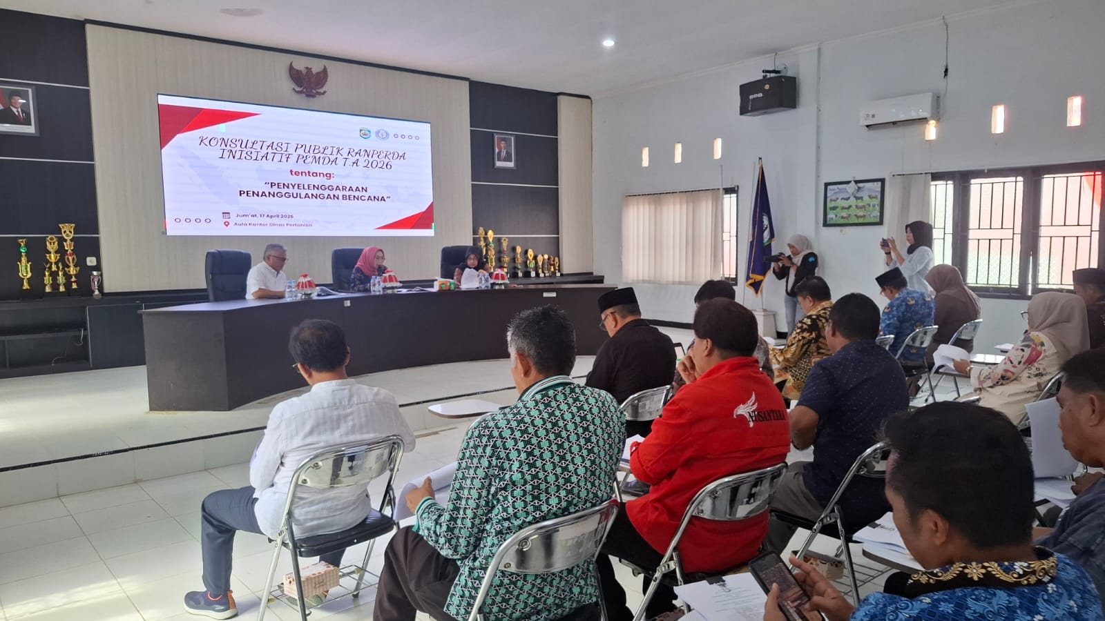 Bagian Hukum Setkab Morowali Gelar Konsultasi Publik Ranperda Penanggulangan Bencana
