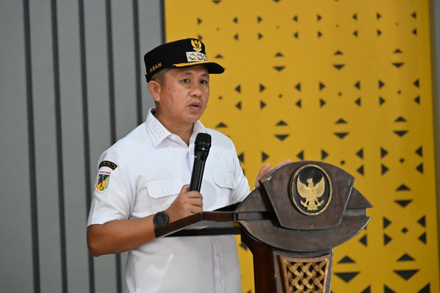 Bupati Iksan Baharudin Abdul Rauf  Pimpin Penandatanganan Perjanjian Kinerja 2026 di Morowali