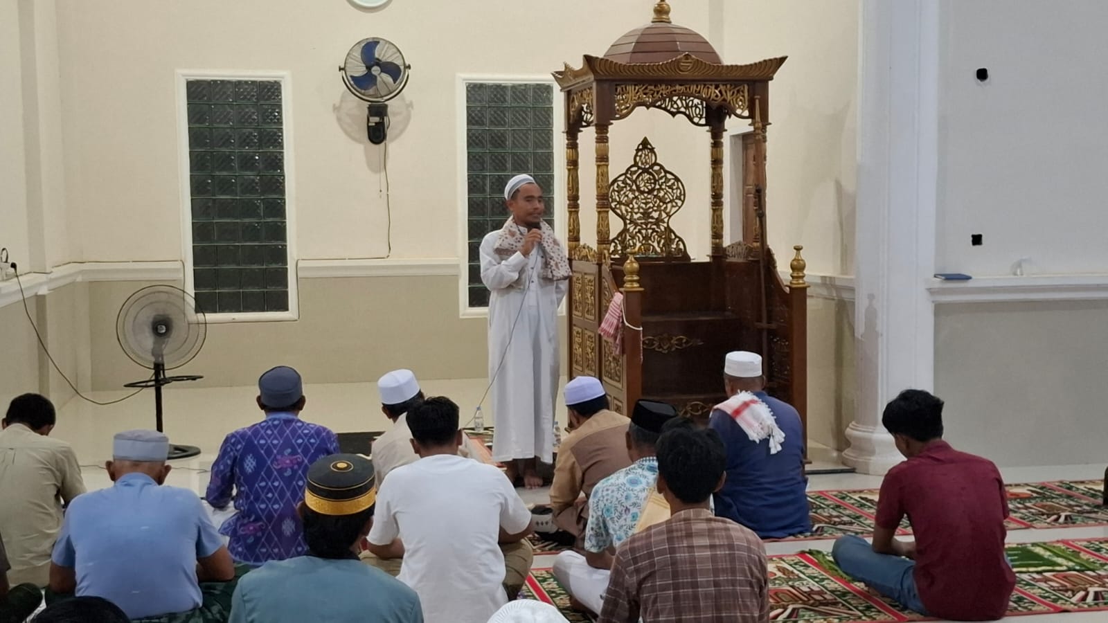 Tim Safari Ramadhan Pemkab Morowali 1447 H/2026 M Berdakwah di Masjid Aminawati Bahodopi