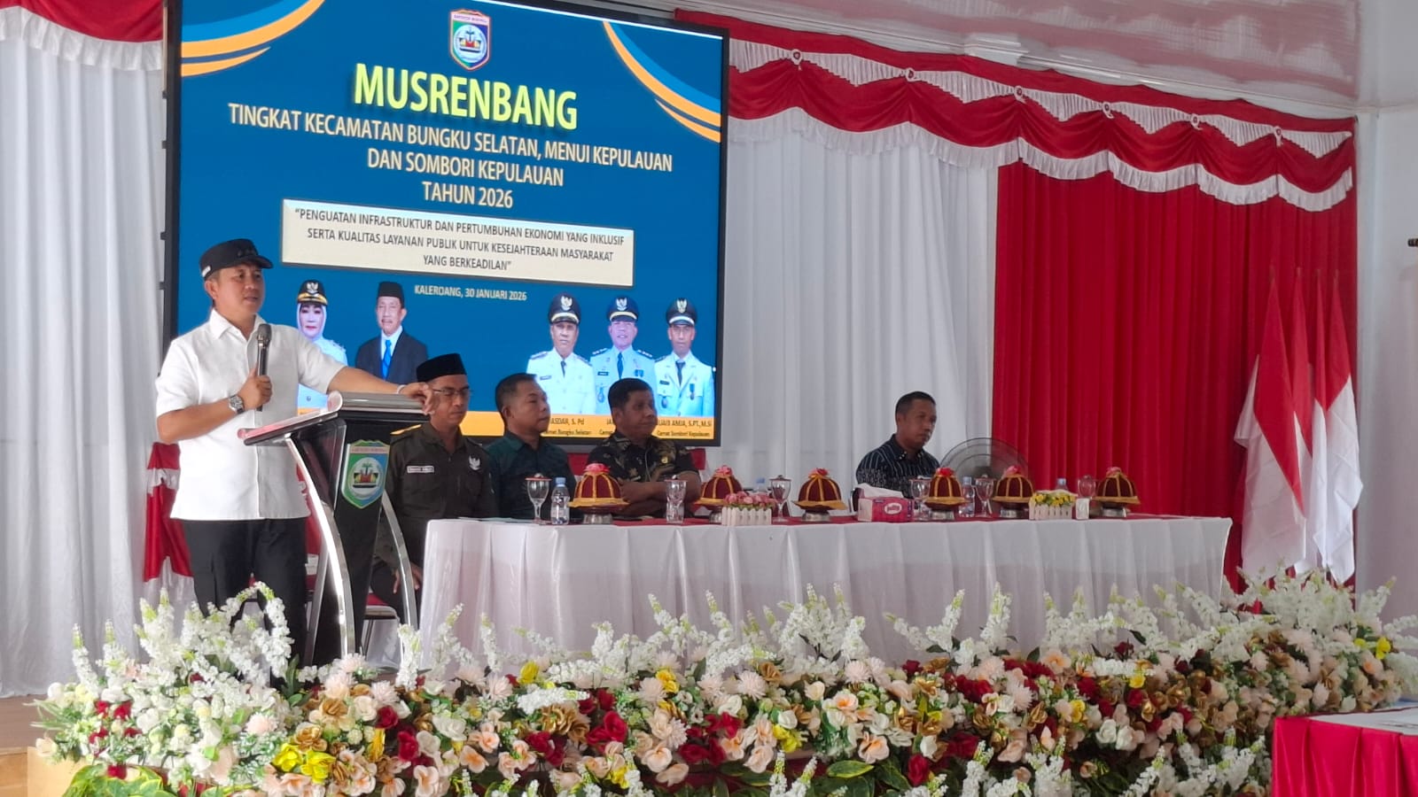 Bupati Iksan Baharudin Abdul Rauf Buka Musrenbang Tiga Kecamatan Kepulauan, Fokus Percepatan Pembangunan Morowali