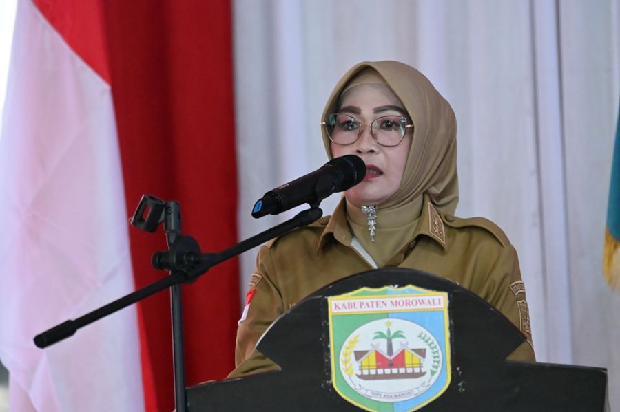 Wakil Bupati Iriane Iliyas Pimpin penilaian Lomba Evaluasi Desa dan Kelurahan Tingkat Kabupaten 2026 di Desa Samarenda