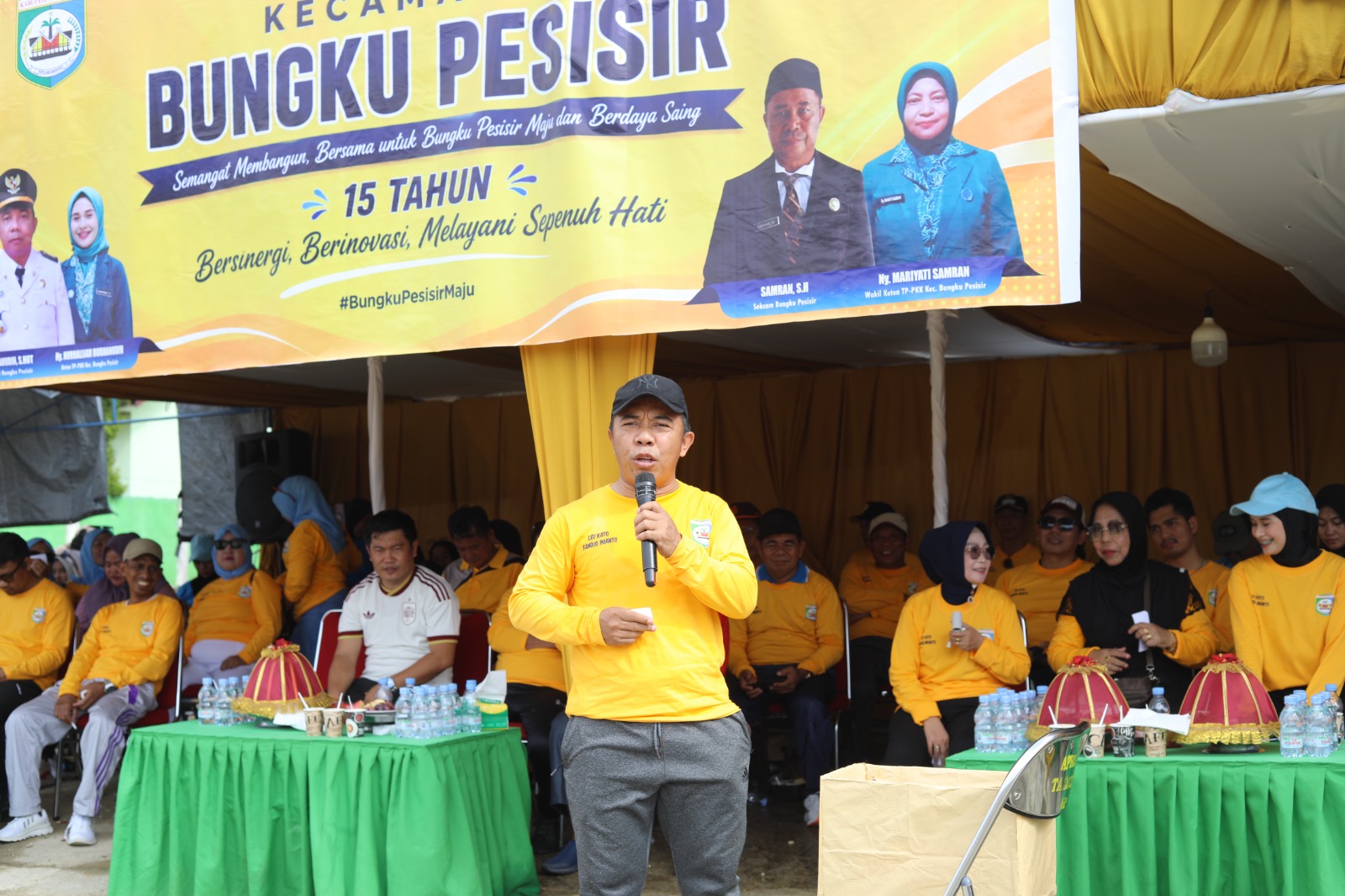 Camat Burhanudin Optimistis Bungku Pesisir Semakin Maju di Usia ke-15