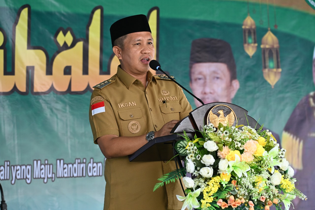 Pemkab Morowali Gelar Halal Bi Halal, Bupati Iksan Tekankan Sinergitas dan Kolaborasi Bersama