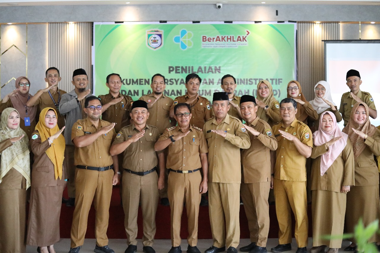 Sekda Yusman Mahbub Buka Kegiatan Penilaian Dokumen Persyaratan Administratif BLUD Puskesmas se Kabupaten Morowali