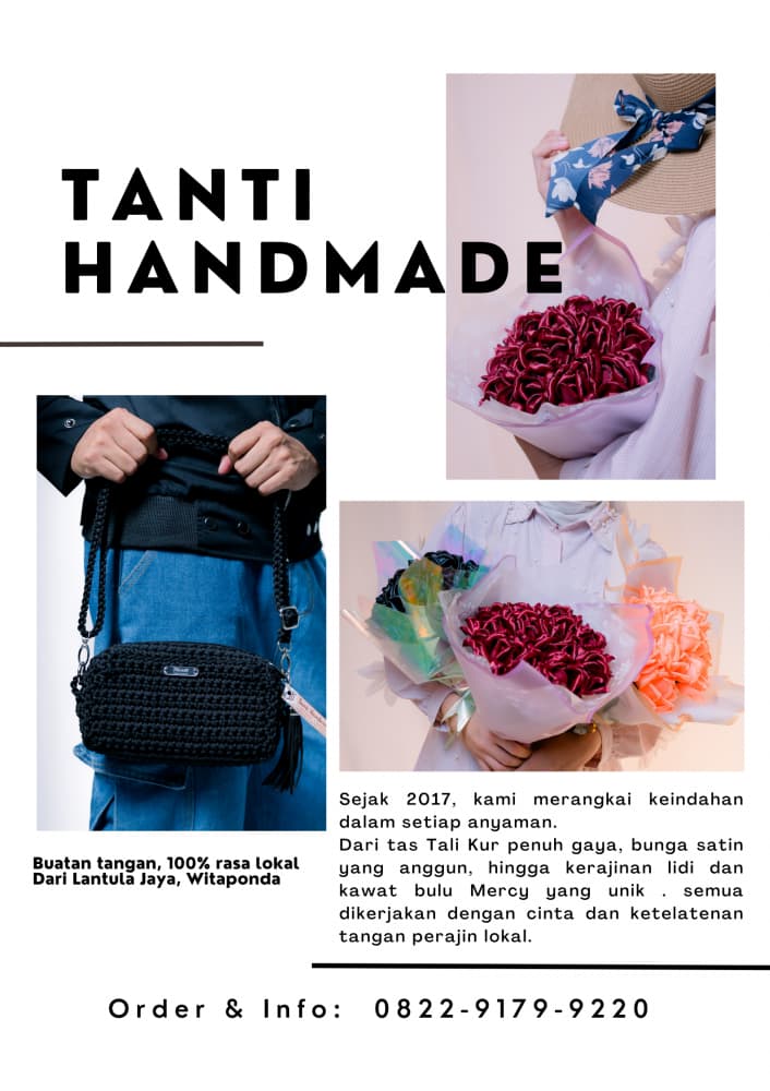 Tanti Handmade – Sentuhan Kreatif dari Lantula Jaya untuk Indonesia