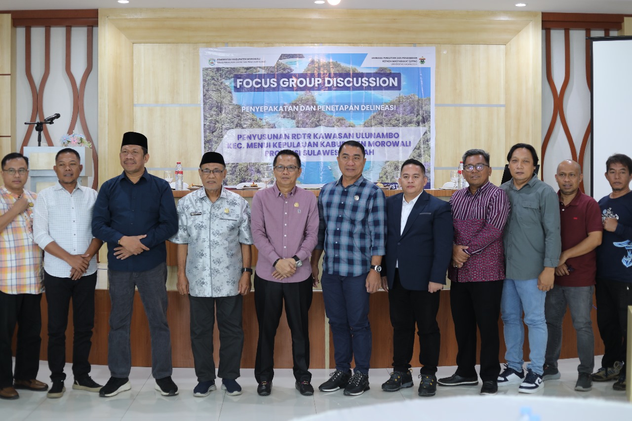 Asisten I Rizal Badudin Wakili Bupati Buka Kegiatan FGD-1 RDTR Kawasan Ulunambo dan Sekitarnya