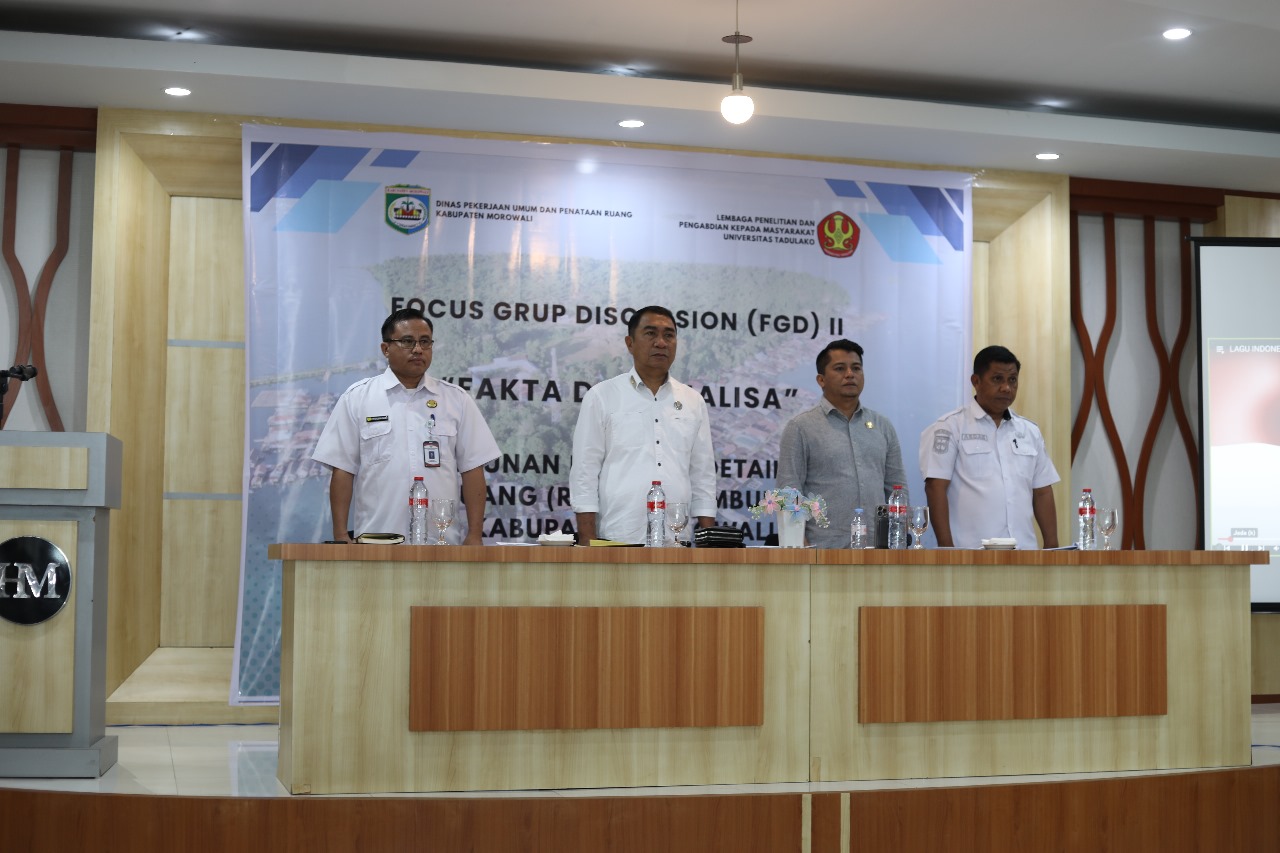 Pemkab Morowali Gelar FGD II Fakta dan Analisa RDTR Kawasan Lakombulo dan Sekitarnya