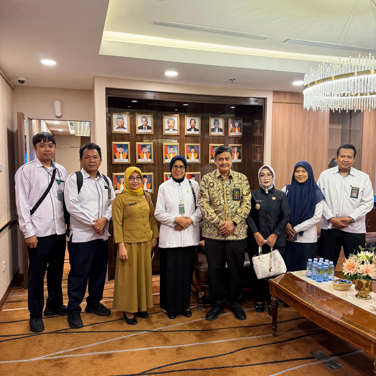 Wakil Bupati Morowali, Iriane Iliyas Kunjungi Mahkamah Agung RI, Konsultasikan Peresmian Pengadilan Negeri Morowali
