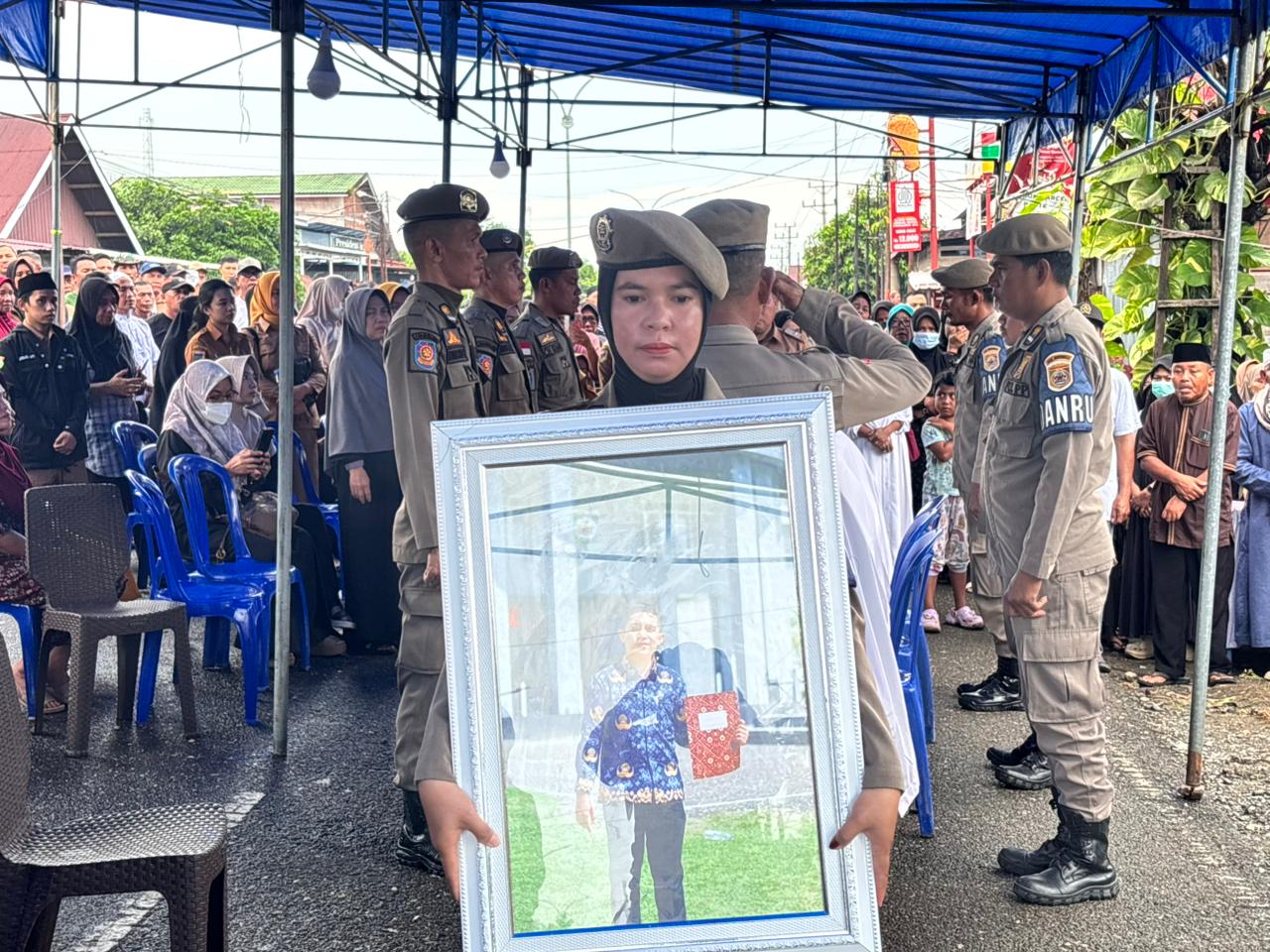 ASN Pemda Berpulang ke Rahmatullah, Faisal, Pemda Morowali Beri Penghormatan Terakhir