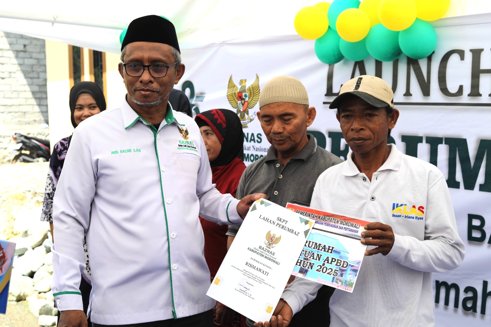 BAZNAS Luncurkan Program PerumBAZ, Upaya Nyata Entaskan Kemiskinan di Morowali
