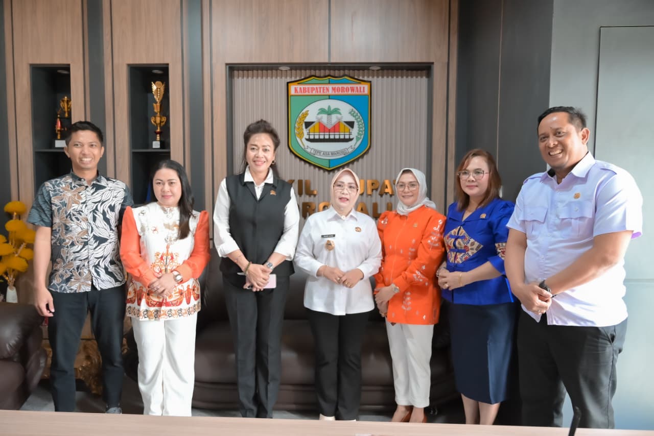 Wakil Bupati Morowali, Iriane Iliyas Terima Kunjungan Kerja DPRD Kabupaten Parigi Moutong