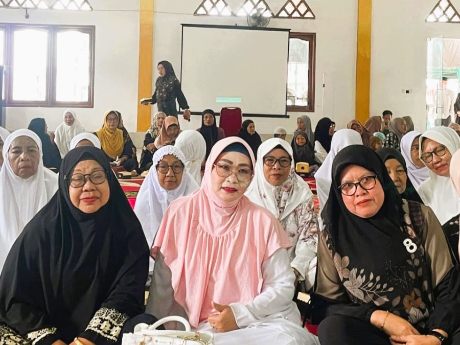 Wakil Bupati Morowali, Iriane Iliyas Hadiri Acara Khotmil Qur’an di Masjid An Nur Bahomotefe