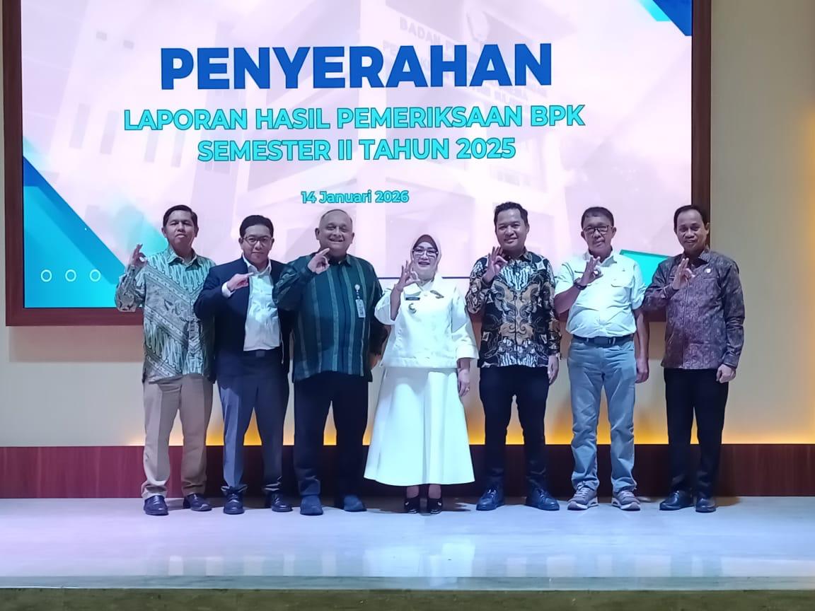 Wakil Bupati Morowali, Iriane Iliyas Terima LHP Kepatuhan Pengelolaan Lingkungan Hidup dan Kehutanan Sektor Pertambangan