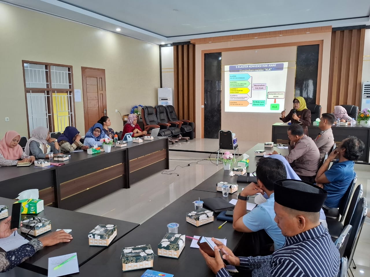 DPMDP3A Morowali Gelar Penguatan Gugus Tugas Kabupaten Layak Anak