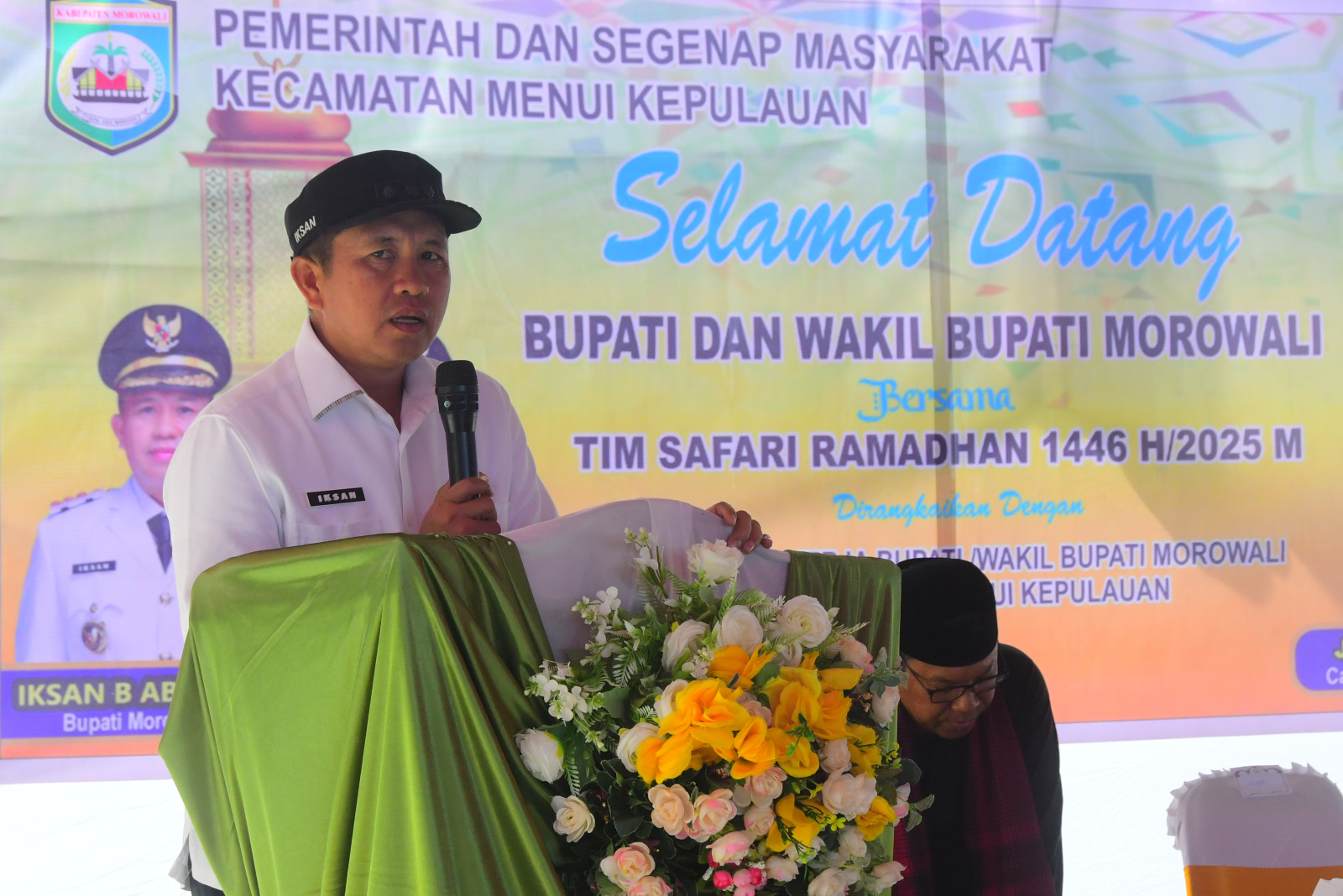 Bupati Morowali Iksan Baharudin Abdul Rauf Kunker dan Safari Ramadhan di Menui Kepulauan: Tegaskan Komitmen Majukan Daerah